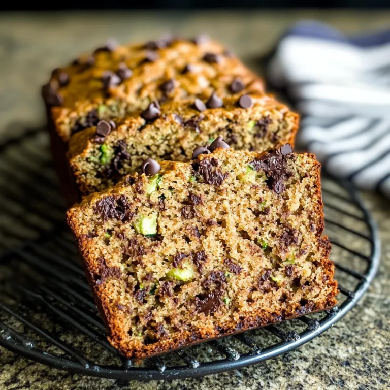 Chocolate Chip Zucchini Bread