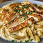 Creamy Cajun Chicken Pasta With Garlic Butter Parmesan Sauce