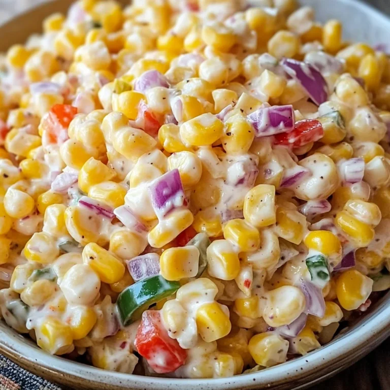 Creamy Corn Salad Recipe