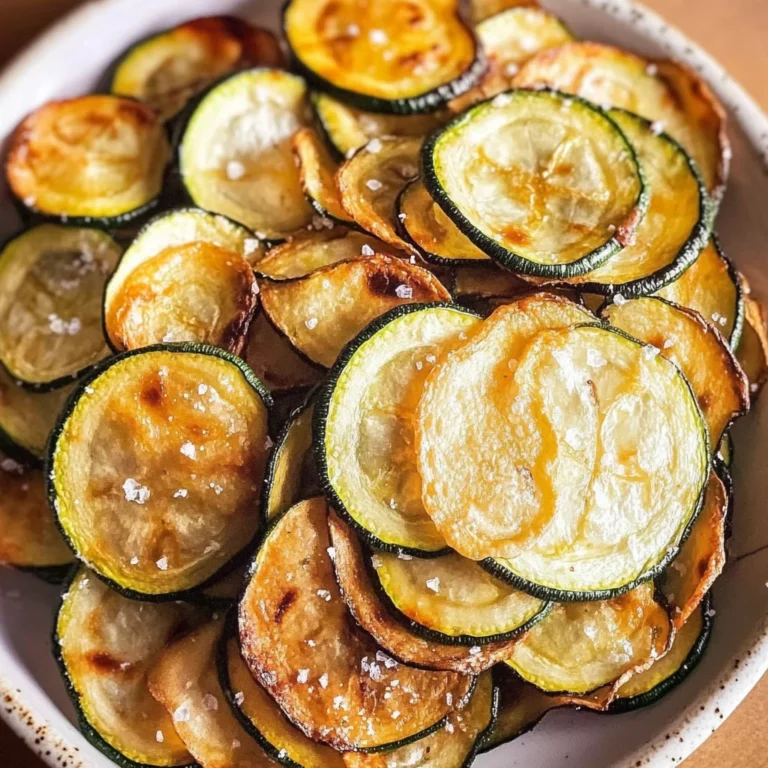 Easy Oven-Baked Zucchini Chips