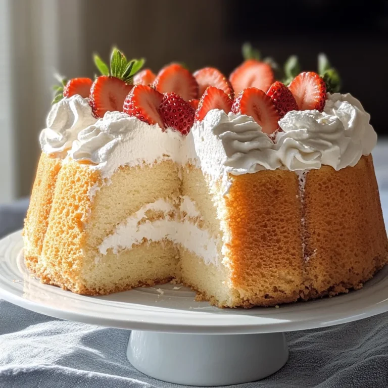 Homemade Angel Food Cake