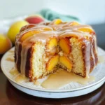Peach Cobbler Pound Cake