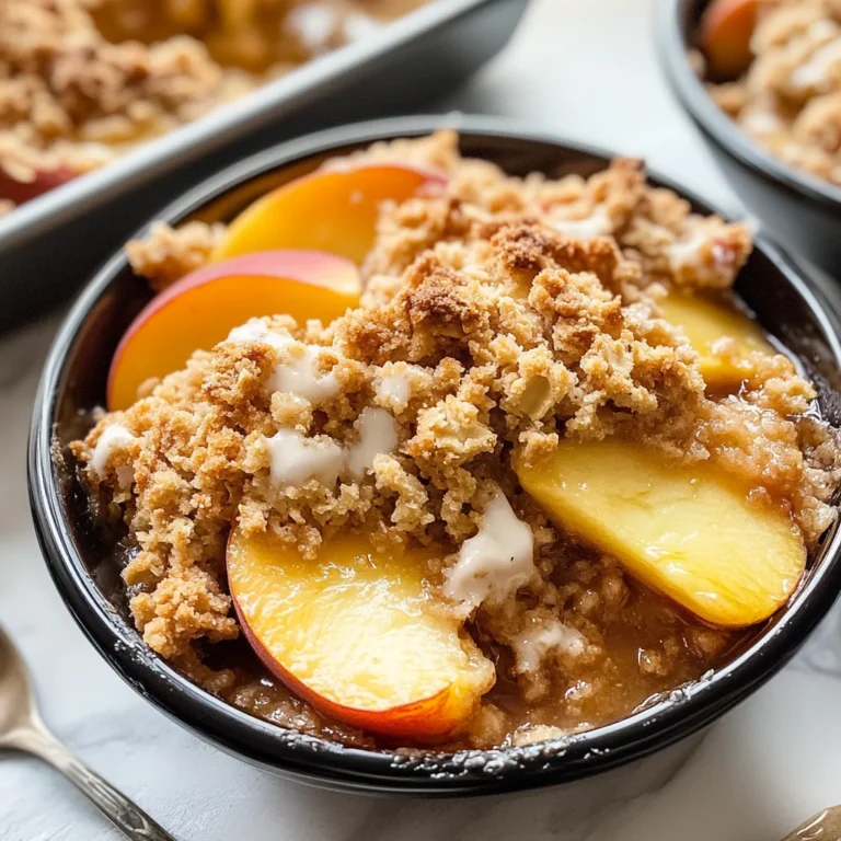 Peach Crisp