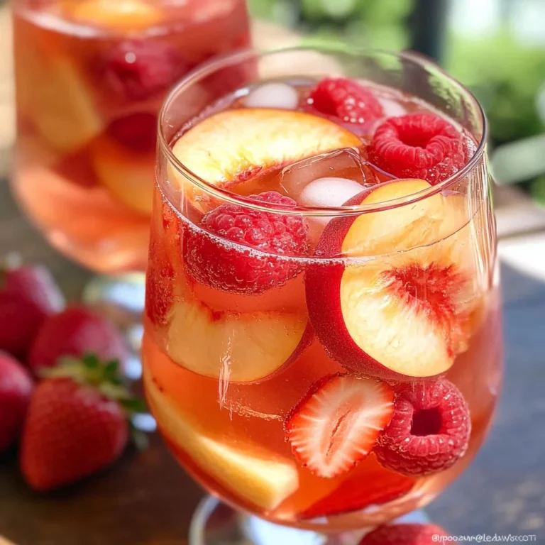 Peach Rosé Sangria