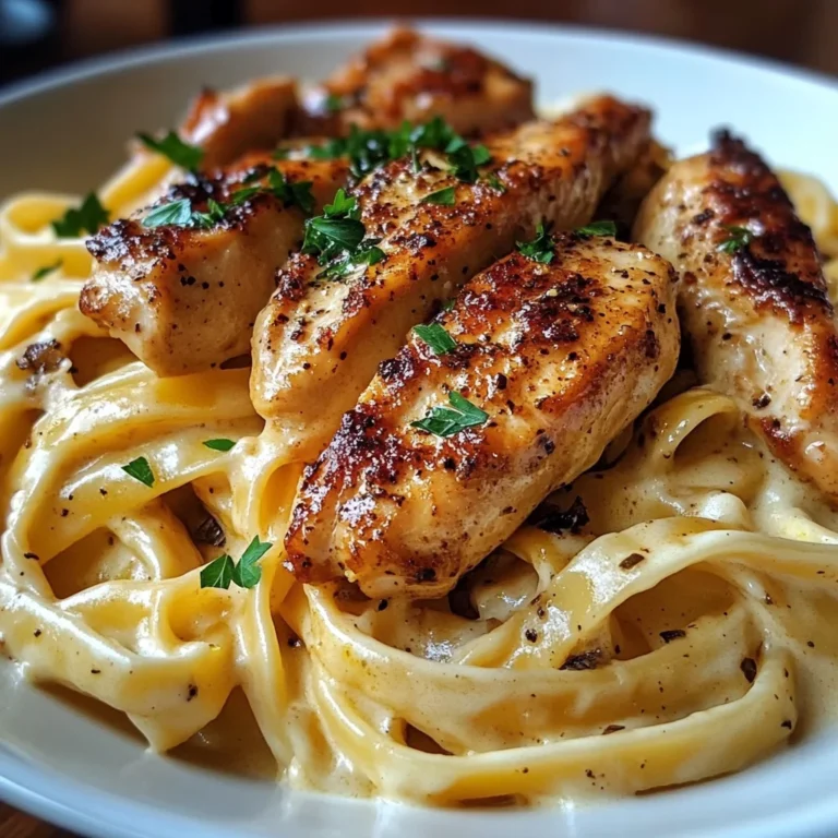 Savory Cajun Chicken Fettuccine