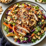 Sesame Chicken Cabbage Crunch Salad