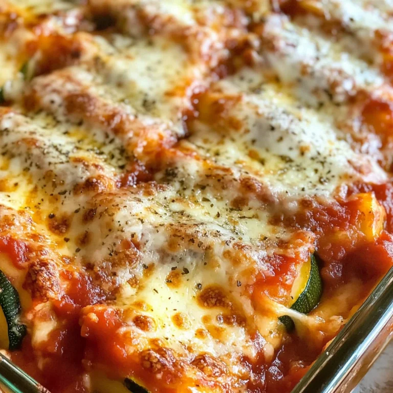 Zucchini Pizza Casserole | Low-Carb & Gluten-Free
