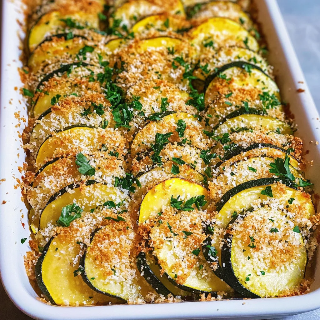Zucchini & Squash Casserole