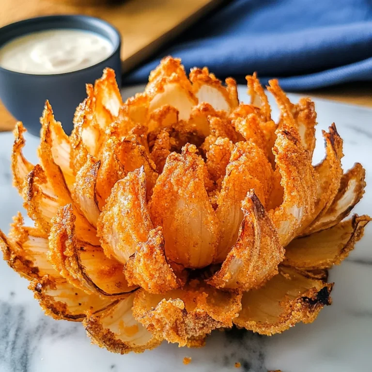 Air Fryer Blooming Onion