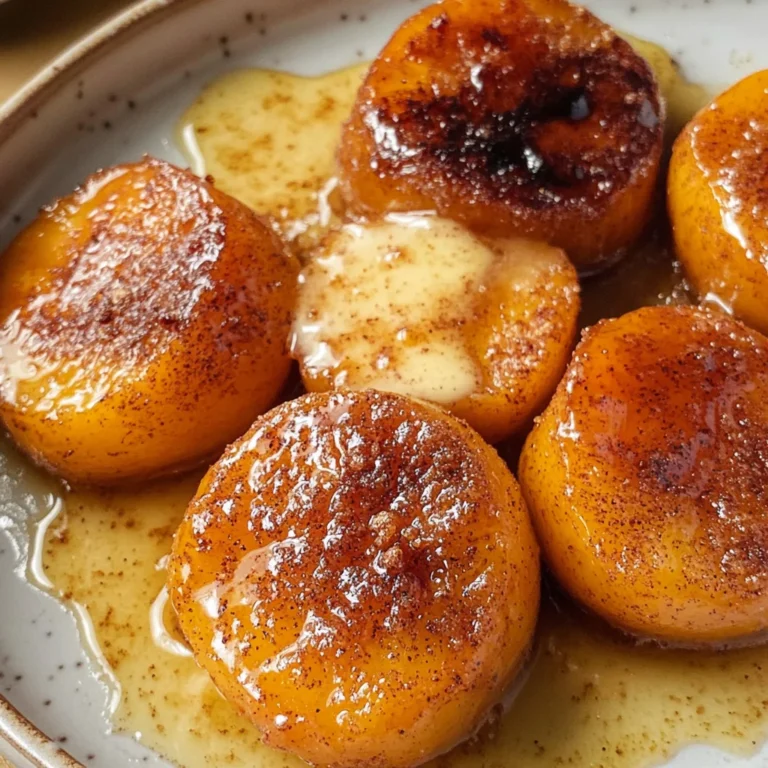 Air Fryer Peaches