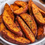 Air Fryer Sweet Potato Wedges