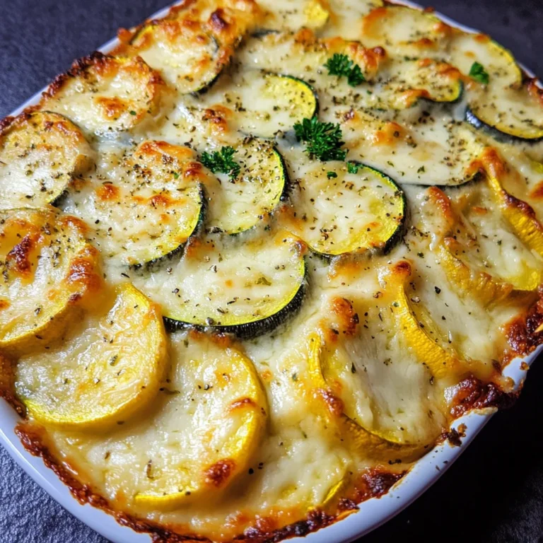 Cheesy Zucchini and Squash Casserole