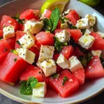 Greek Watermelon Salad