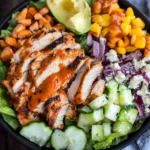 Grilled Buffalo Chicken Salad