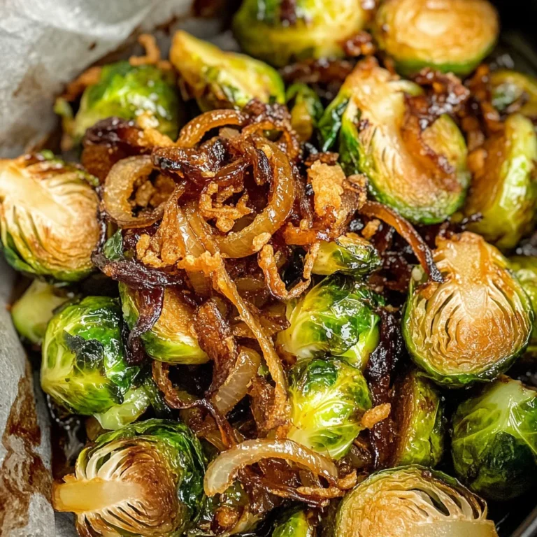 Red Lobster Copycat Brussel Sprouts {Air Fryer}