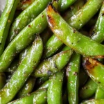 Roasted Sugar Snap Peas (so irresistible!)