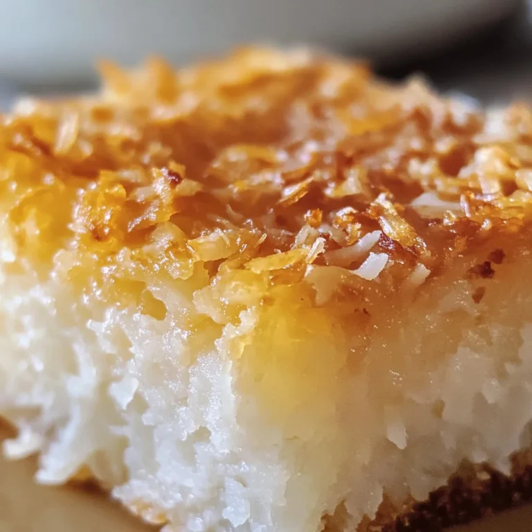 Sticky Coconut Cake