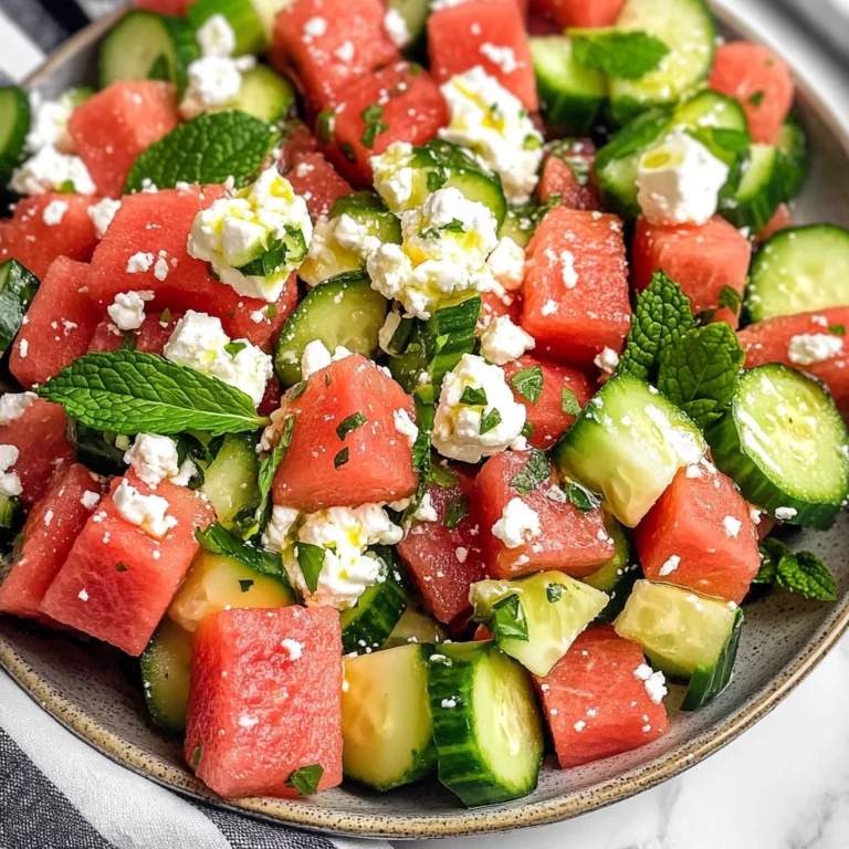 Watermelon Feta Salad