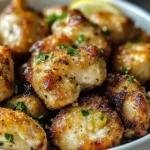 Air Fryer Lemon Chicken Bites