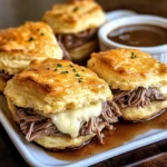 Baked French Dip Biscuits Recipe: A Comforting, Family-Friendly Meal