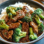 Chinese Beef and Broccoli (牛肉炒西兰花)