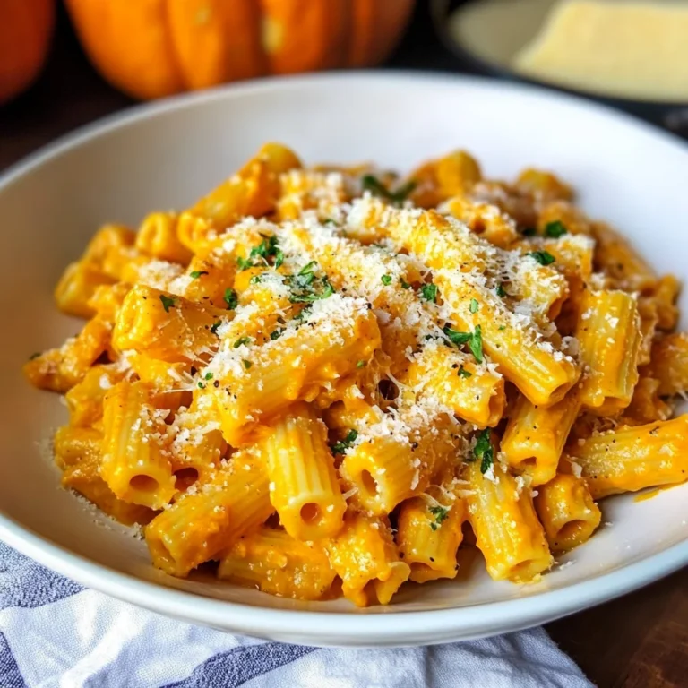Creamy Parmesan Pumpkin Pasta
