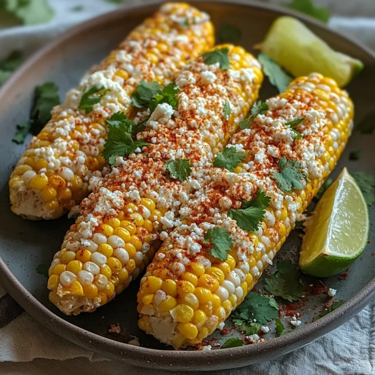 Delicious Elote: Easy Mexican Street Corn Recipe You’ll Love!