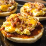 English Muffin Breakfast Pizzas