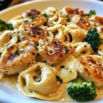 Garlic Parmesan Chicken Tortellini