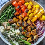 Grilled Veggie Bowl with Quinoa