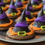 Halloween Witch Hat Cookies