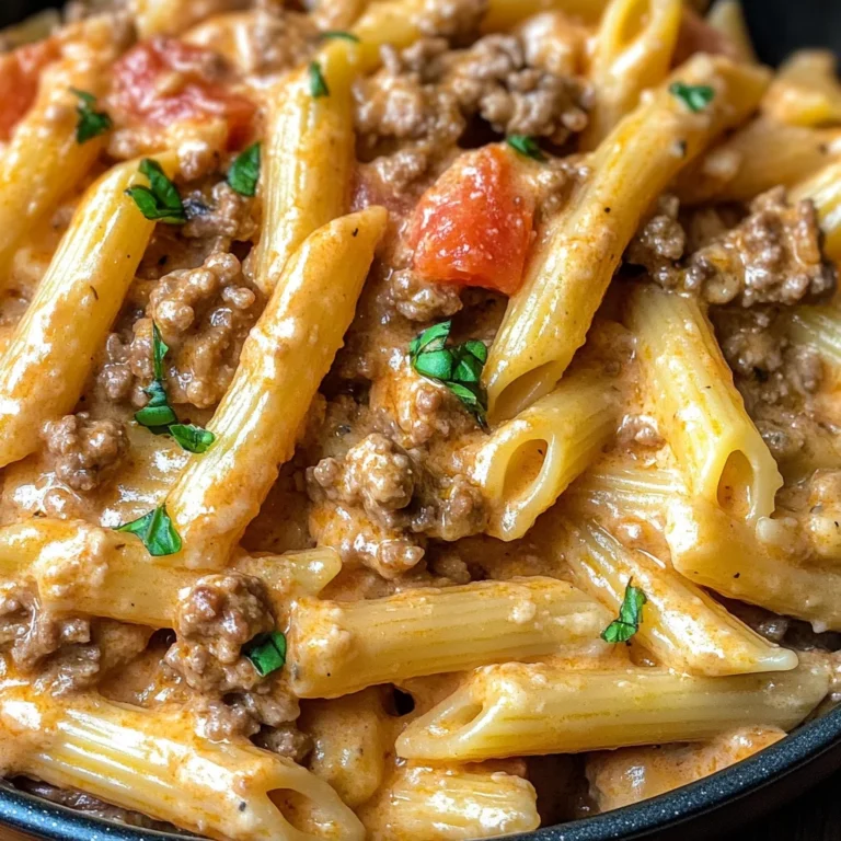 High Protein Creamy Beef Pasta Recipe for Quick Weeknight Dinners