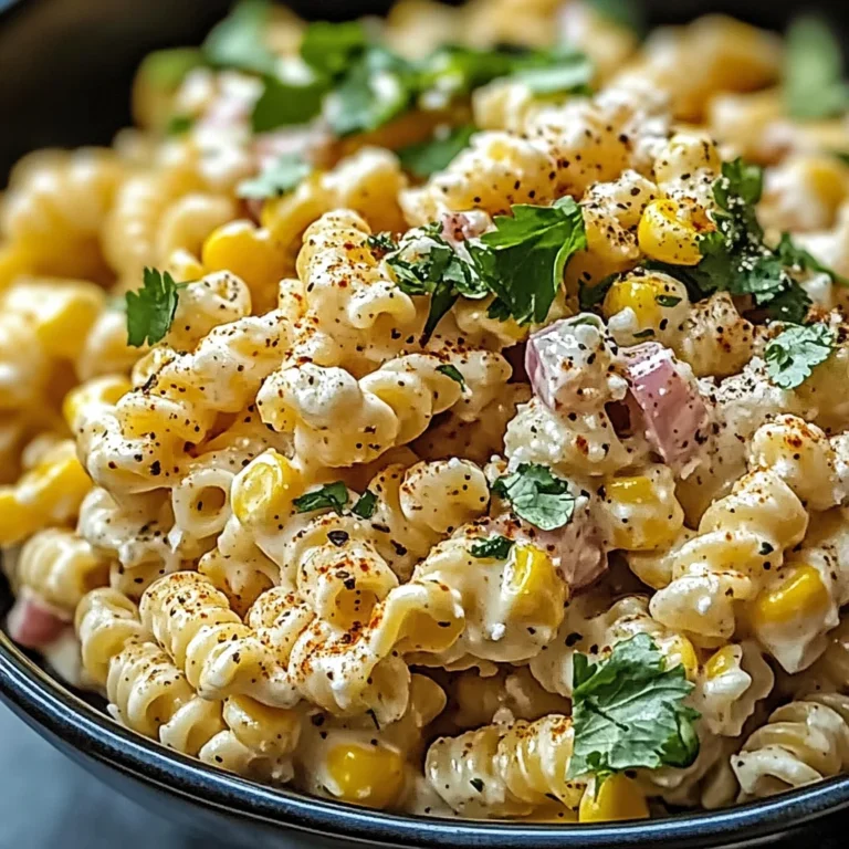 Mexican Street Corn Pasta Salad is a must-try dish!