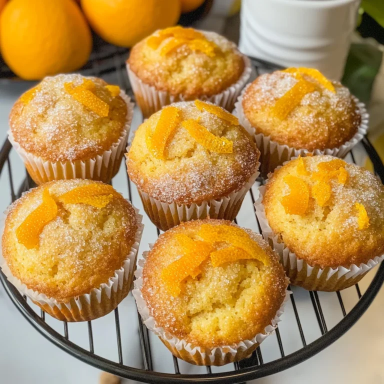 Orange and Cardamom Muffins