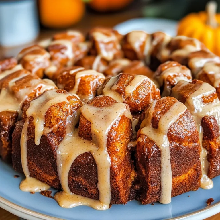 Pumpkin Spice Monkey Bread Recipe