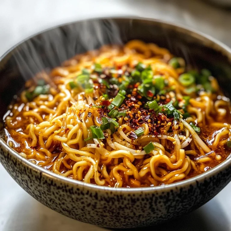Spicy Ramen Noodles