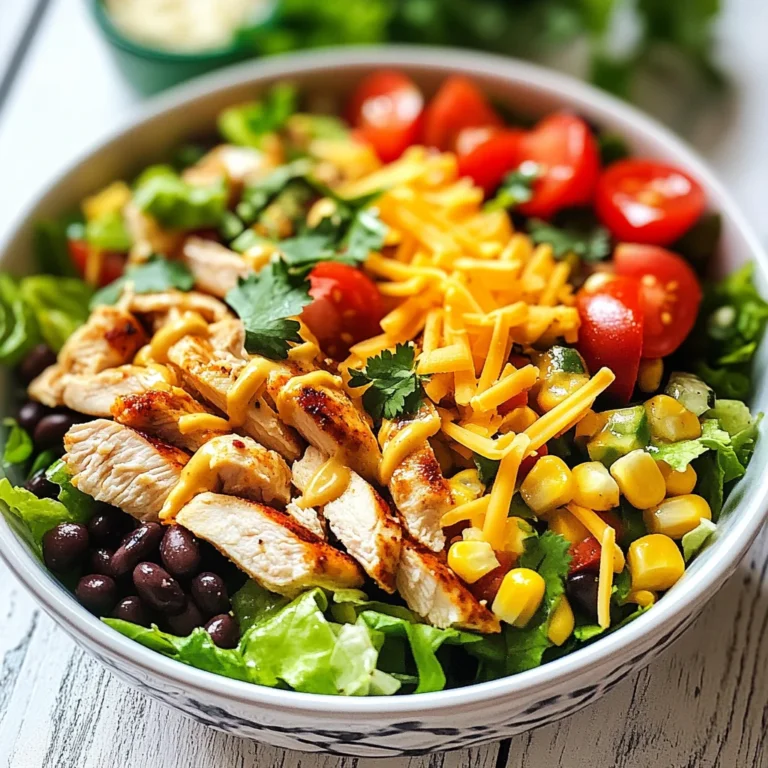 Tex-Mex Chicken Chopped Salad