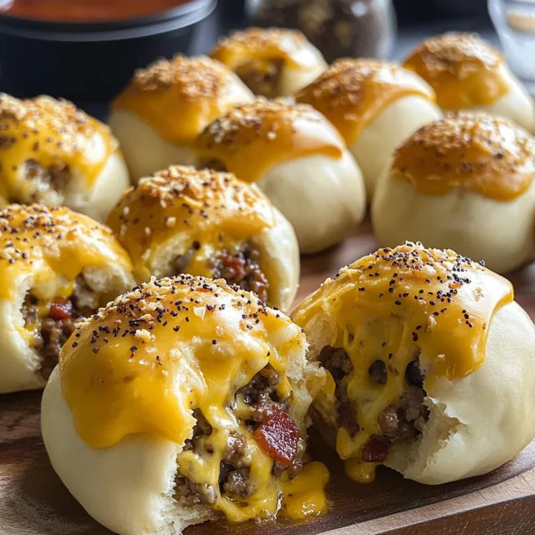 Turkey Bacon Cheeseburger Bombs Recipe