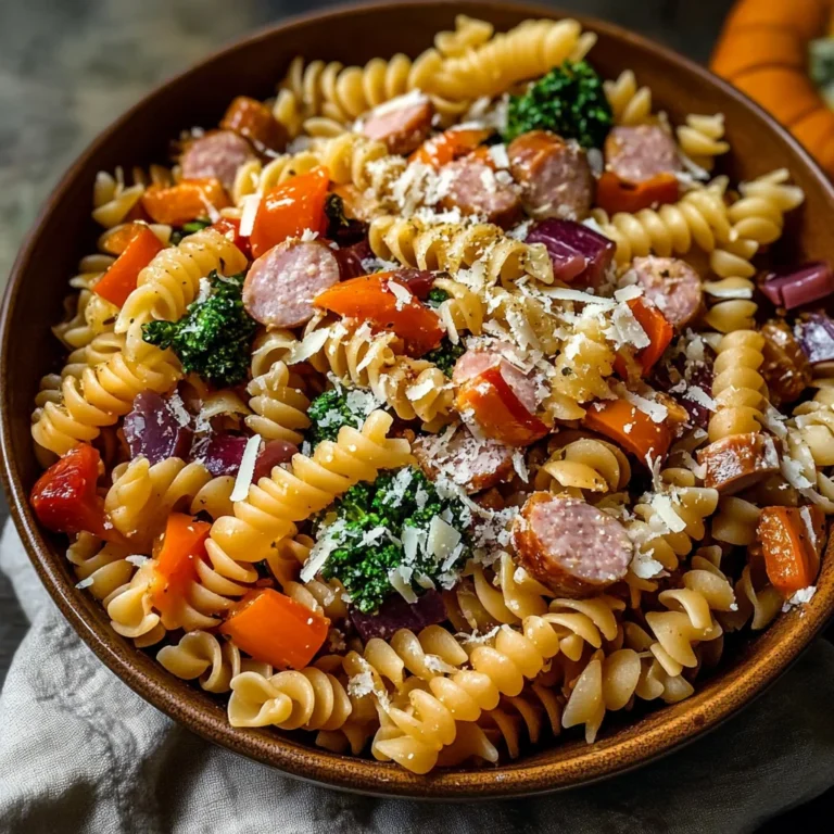 UpChuckin' Pumpkin Loaded Pasta Salad
