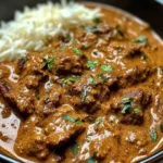 Beef Curry Simmered in Coconut Milk with Fragrant Spices