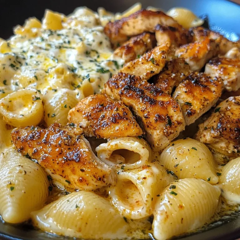 Creamy Cajun Chicken Pasta with Garlic Butter