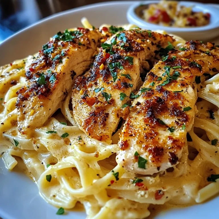Creamy Mozzarella Chicken Linguine with Cajun Garlic Butter