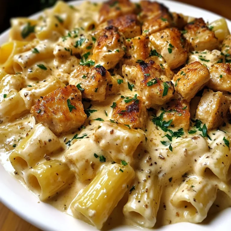 Creamy Velveeta Chicken Rigatoni Recipe