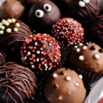Double Chocolate Brownie Truffles (3 ways!)