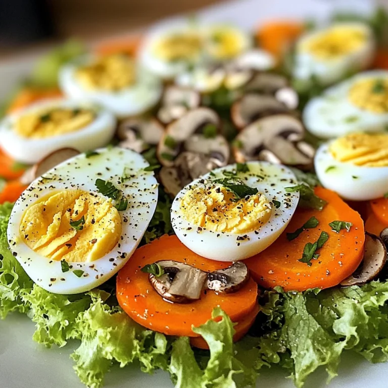 Egg & Veggie Salad