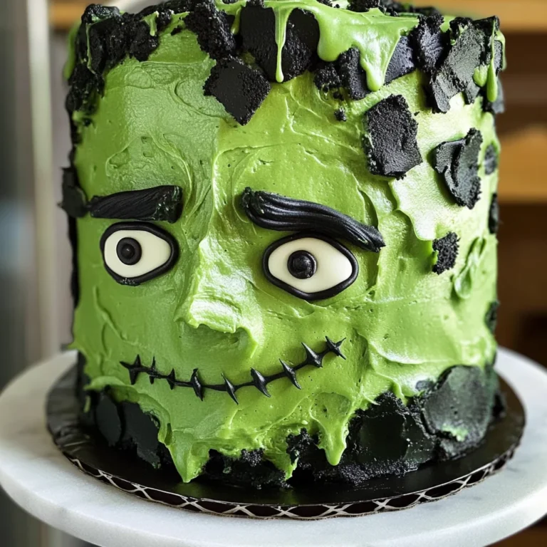 Frankenstein Cake