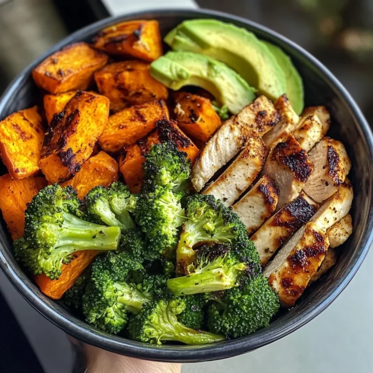 Grilled Chicken Veggie Bowl with Avocado