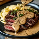 Peppercorn Sauce Recipe for Steak, Chicken, or Pasta