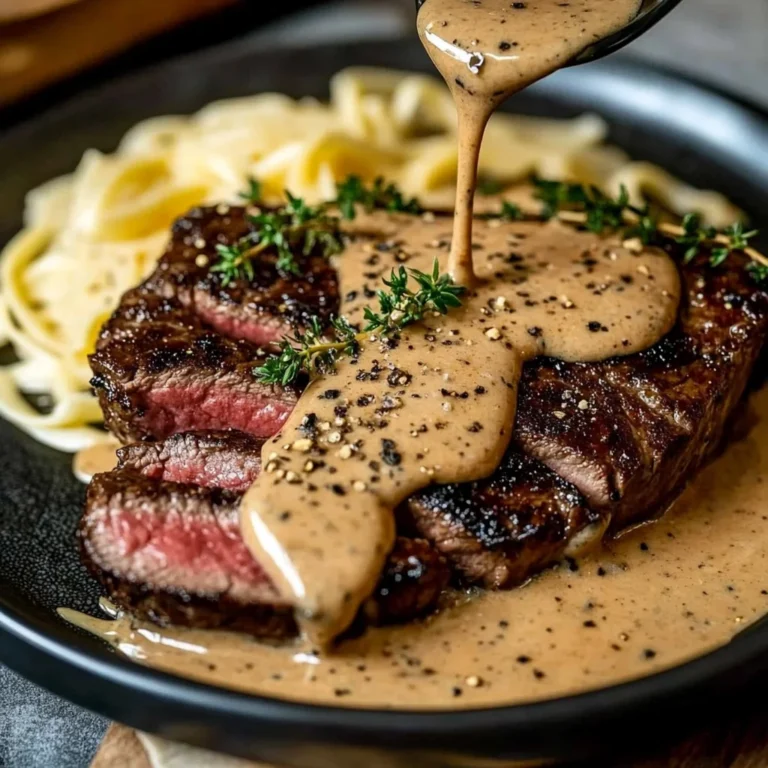 Peppercorn Sauce Recipe for Steak, Chicken, or Pasta