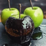 Poison Toffee Apples for Halloween